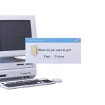 Ein alter Windows Rechner, dieser soll Datenrettung für alle Windowsversionen symbolisieren.